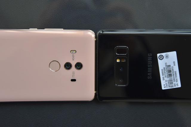 三星Note8 VS 华为Mate10Pro：谁才是安卓旗舰No.1外观篇