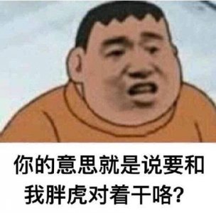 ​胖虎系列表情包第一弹