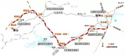 ​杭黄高铁最新消息（线路图+站点+通车时间）